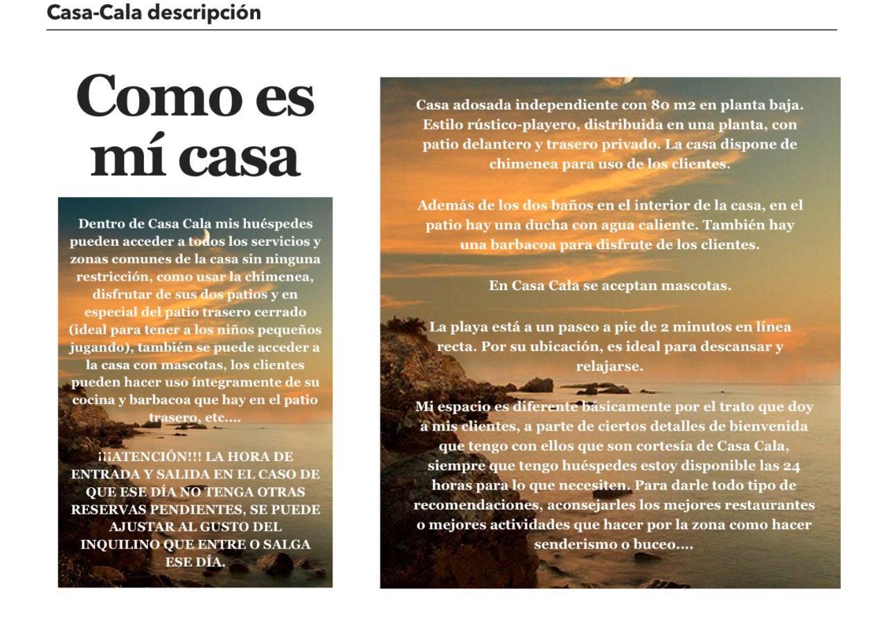 Casa Con Encanto En Calabardina, Cerca De La Playa Bagian luar foto